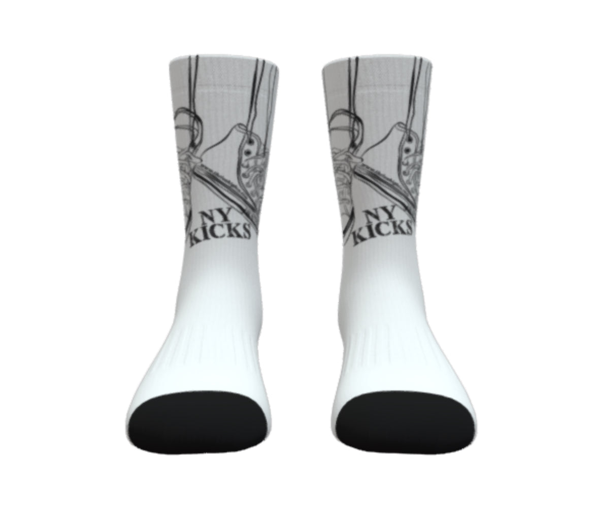 Thrive High Co. presents NY Kicks  Crew Socks