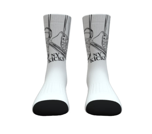 Thrive High Co. presents NY Kicks  Crew Socks